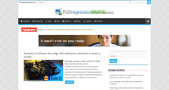 Desktop Screenshot of pcprogramasgratis.com